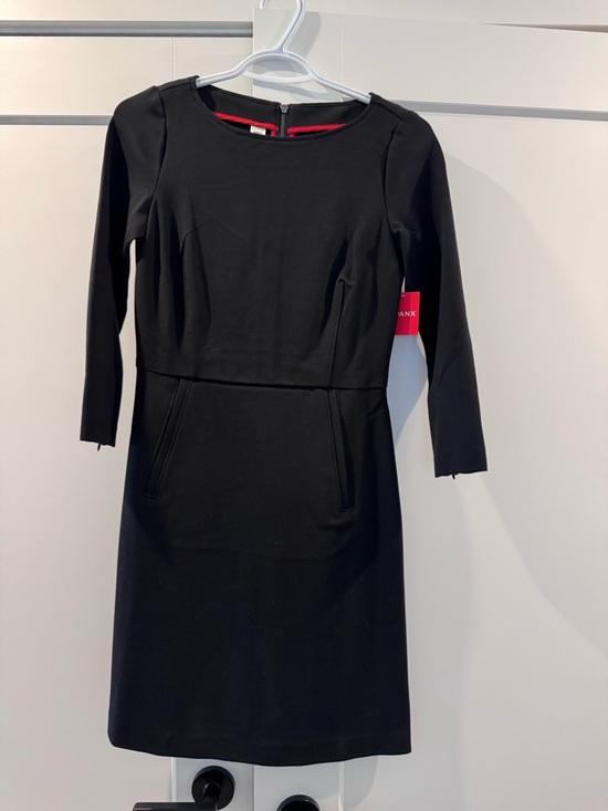 SPANX Dresses & Skirts - SPANX Black Long Sleeve Sheath Dress